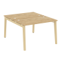 Рабочая станция на деревянных опорах Onix Wood OW.D.RS-2.2.7 1180x1475x750