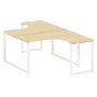Рабочая станция криволинейная Metal System Style БО.РАС-СА-2.3 1400x2435x750