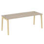 Стол руководителя на деревянных опорах Onix Wood Direct OW.SRR-6.8 1980x800x750