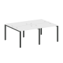 Рабочая станция на 4 раб. места Metal System Style БП.СМ-4.1 2000x1475x750