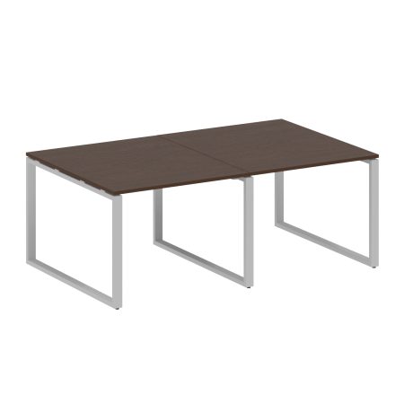 Переговорный стол 2 столешницы Metal System Style БО.ПРГ-2.1 2000x1235x750
