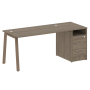 Рабочая станция Metal System Style БА.РС-СТП-1.3 1812x720x750