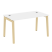 Стол руководителя на деревянных опорах Onix Wood Direct OW.SRR-3.8 1380x800x750