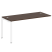 Проходной наборный элемент рабочей станции Metal System Style БП.ПРС-СП-1.4 1600x720x750