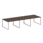 Переговорный стол 3 столешницы Metal System Style БО.ПРГ-3.2 3600x1235x750