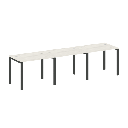 Рабочая станция на 3 раб. места Metal System Style БП.СМ-3.1 3000x720x750