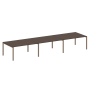 Переговорный стол 3 столешницы Metal System Style БП.ПРГ-3.4 4800x1235x750