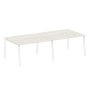 Стол для переговоров (2 столешницы) на А-образном м/к Metal System Style БА.ПРГ-2.3 2800x1235x750