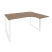 Стол эргономичный правый на О-образном м/к Onix O.MO-SA-3R 1380x1180x750