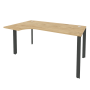 Стол эргономичный левый на П-образном м/к Onix O.MP-SA-1L 1580x980x750