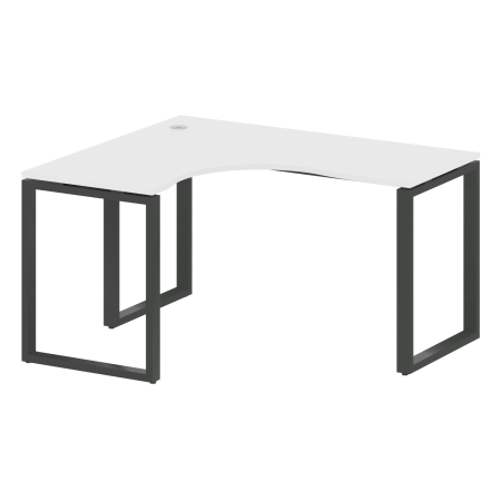 Стол криволинейный левый Metal System Style БО.СА-3 Л 1400x1200x750