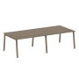 Стол для переговоров (2 столешницы) на А-образном м/к Metal System Style БА.ПРГ-2.3 2800x1235x750