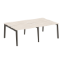Рабочая станция на деревянных опорах Onix Wood OW.D.RS-4.2.7 2360x1475x750
