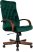 Кресло руководителя T-9928WALNUT Fabric зеленый Italia Green крестов. металл/дерево