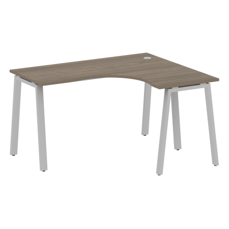 Стол криволинейный правый Metal System Style БА.СА-3 Пр 1400x1200x750