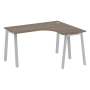 Стол криволинейный правый Metal System Style БА.СА-3 Пр 1400x1200x750