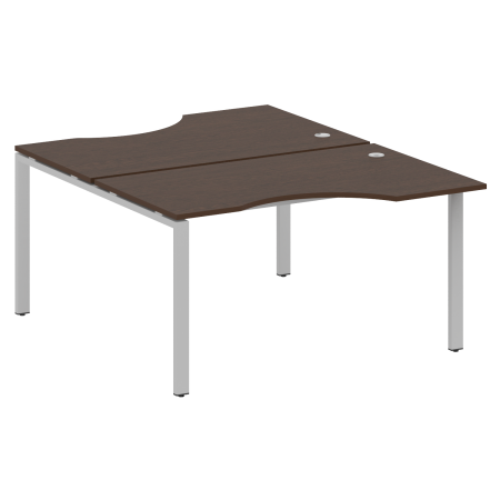 Рабочая станция криволинейная Metal System Style БП.РАС-СА-2.2 1400x1835x750
