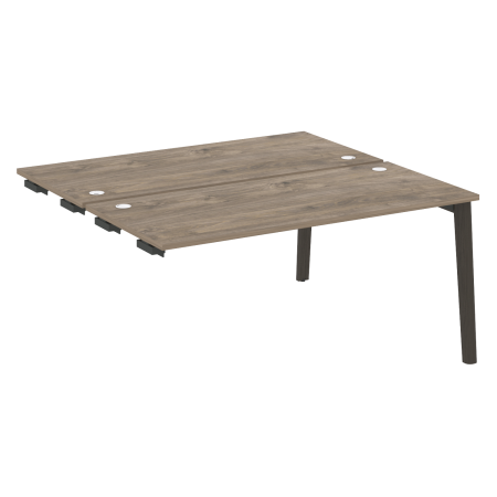 Стол-приставка двойной на деревянных опорах Onix Wood OW.D.SPR-4.7 1580x1475x750