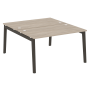 Рабочая станция на деревянных опорах Onix Wood OW.D.RS-2.3.8 1380x1635x750
