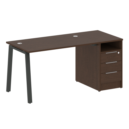 Рабочая станция Metal System Style БА.РС-СТП-1.2 1612x720x750