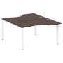 Рабочая станция криволинейная Metal System Style БП.РАС-СА-2.2 1400x1835x750
