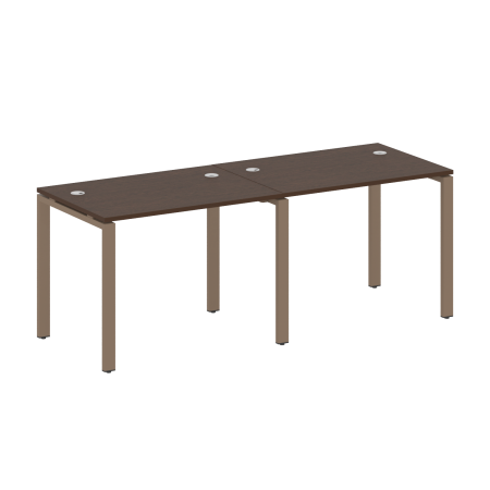 Рабочая станция на 2 раб.места Metal System Style БП.СМ-2.1 2000x720x750