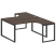 Рабочая станция криволинейная Metal System Style БО.РАС-СА-2.4 1600x2435x750