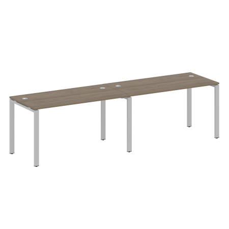 Рабочая станция на 2 раб.места Metal System Style БП.СМ-2.3 2800x720x750