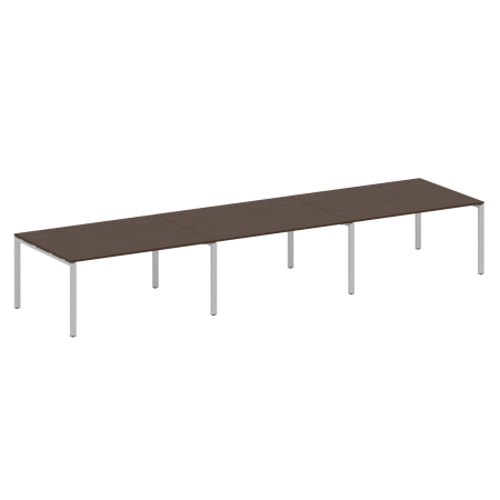Переговорный стол 3 столешницы Metal System Style БП.ПРГ-3.4 4800x1235x750