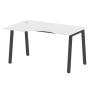 Стол криволинейный левый Metal System Style БА.СА-2 Л 1400x900x750