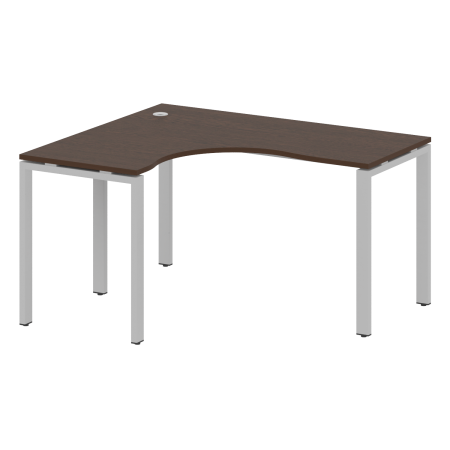 Стол криволинейный левый Metal System Style БП.СА-3 Л 1400x1200x750