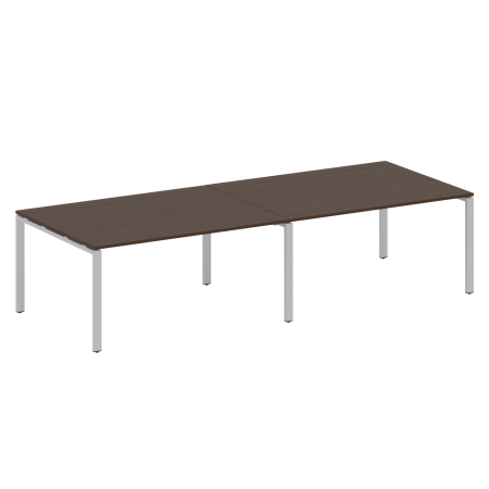 Переговорный стол 2 столешницы Metal System Style БП.ПРГ-2.4 3200x1235x750