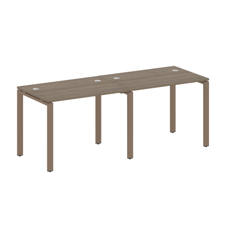 Рабочая станция на 2 раб.места Metal System Style БП.СМ-2.1 2000x720x750