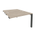 Стол-приставка двойной на П-образном м/к к опорным элем. Onix O.MP-D.SPR-2.8 1180x1635x750