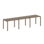 Рабочая станция на 3 раб. места Metal System Style БП.СМ-3.1 3000x720x750