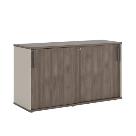 Тумба с раздвижными фасадами New Line NLN36334631 1466x510x750 (Дуб шамони темный)
