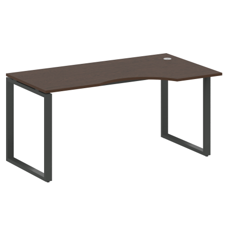 Стол криволинейный левый Metal System Style БО.СА-1 Пр 1600x900x750