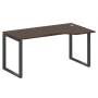 Стол криволинейный левый Metal System Style БО.СА-1 Пр 1600x900x750