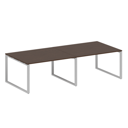 Переговорный стол 2 столешницы Metal System Style БО.ПРГ-2.3 2800x1235x750