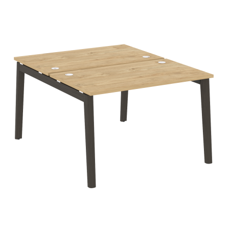 Рабочая станция на деревянных опорах Onix Wood OW.D.RS-2.2.7 1180x1475x750