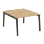 Рабочая станция на деревянных опорах Onix Wood OW.D.RS-2.2.7 1180x1475x750