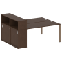 Рабочая станция с опорным шкафом-купе Metal System Style БП.РС-СШК-2.4 2010x1475x1098