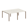 Рабочая станция на 4 раб. места Metal System Style БП.СМ-4.1 2000x1475x750