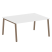 Стол для переговоров (1 столешница) на А-образном м/к Metal System Style БА.ПРГ-1.4 1600x1235x750