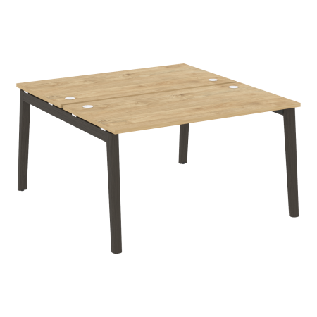 Рабочая станция на деревянных опорах Onix Wood OW.D.RS-2.3.7 1380x1475x750