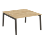 Рабочая станция на деревянных опорах Onix Wood OW.D.RS-2.3.7 1380x1475x750