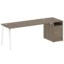 Рабочая станция Metal System Style БА.РС-СТП-1.5 2212x720x750