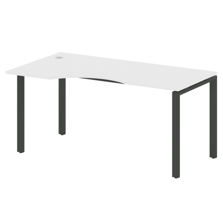 Стол криволинейный левый Metal System Style БП.СА-1 Л 1600x900x750