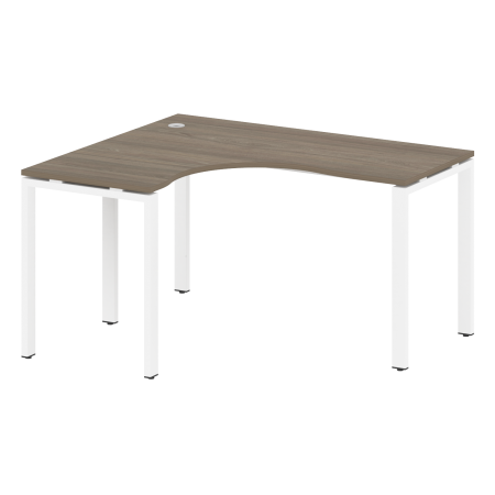 Стол криволинейный левый Metal System Style БП.СА-3 Л 1400x1200x750