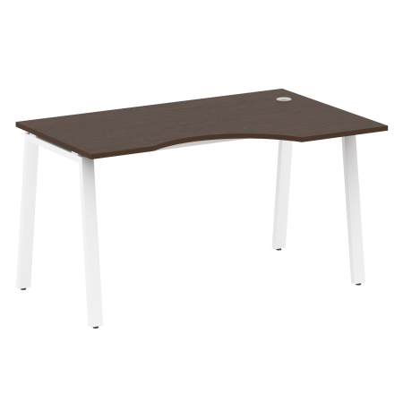 Стол криволинейный правый Metal System Style БА.СА-2 Пр 1400x900x750